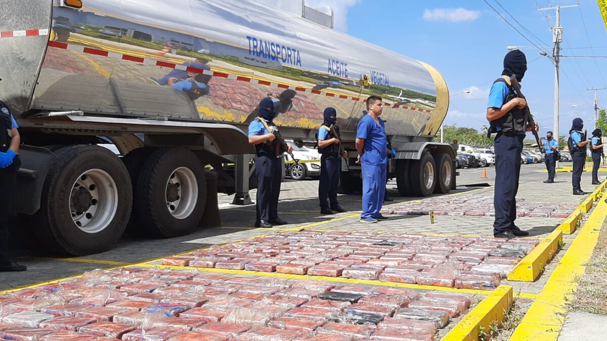 Policía Nacional incauta más de 500 kilos de cocaína en Rivas