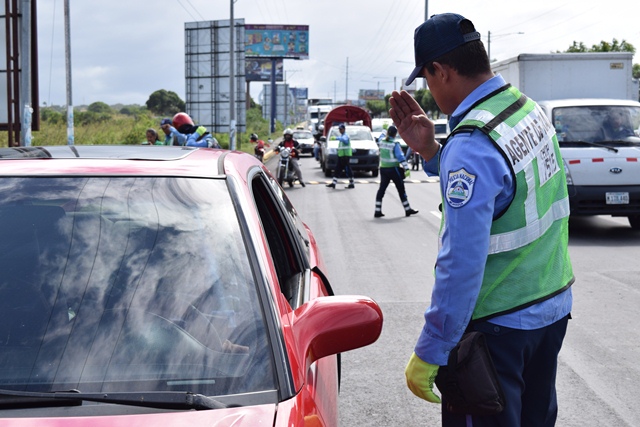 Nicaragua: disminuyen accidentes viales en la primer semana del 2022