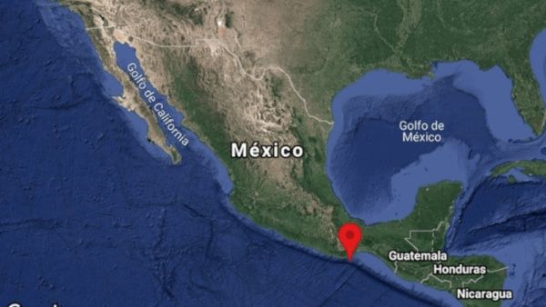Registran sismo de magnitud 5.4  en Oaxaca, México