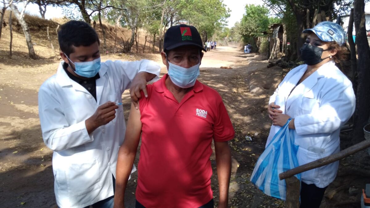 Vacunación contra la Covid-19 llega a la comarca Zambrano, Tipitapa