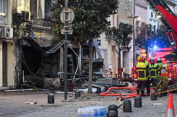 Francia: mueren siete personas tras una explosión en un edifico
