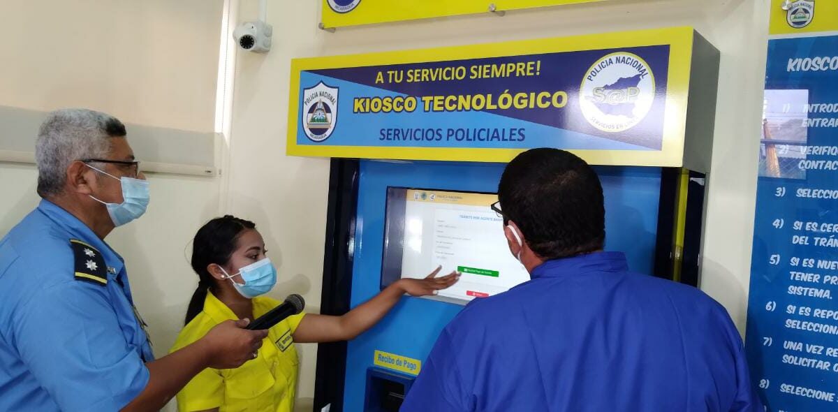 Inauguran Kiosco Tecnológico en delegación policial de Condega