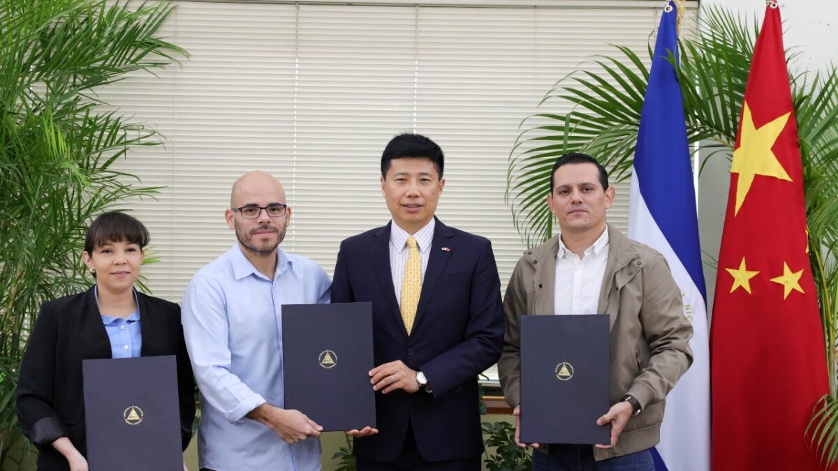 Nicaragua firma acuerdos con medios y agencias de noticias de China