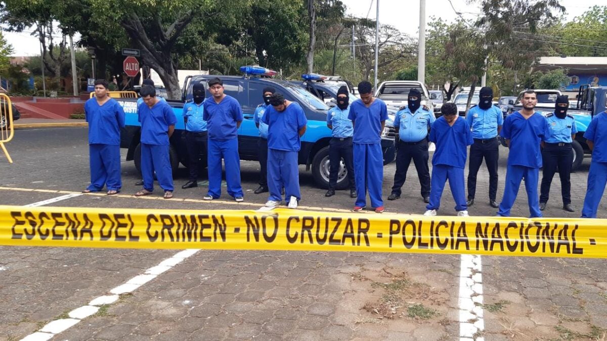 Arrestan a 36 presuntos delincuentes en varios municipios de Nicaragua
