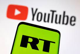 Canales de medios estatales rusos están siendo bloqueados por YouTube
