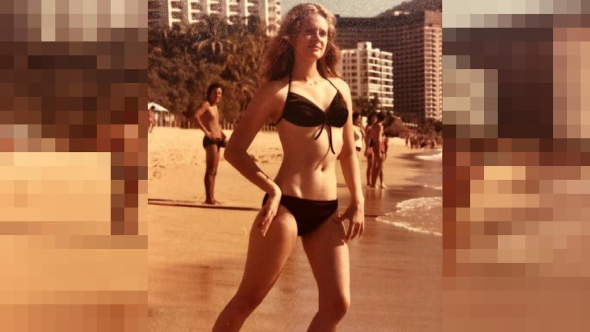 Erika Buenfil publica una foto en bikini y sin maquillaje a sus 58 años