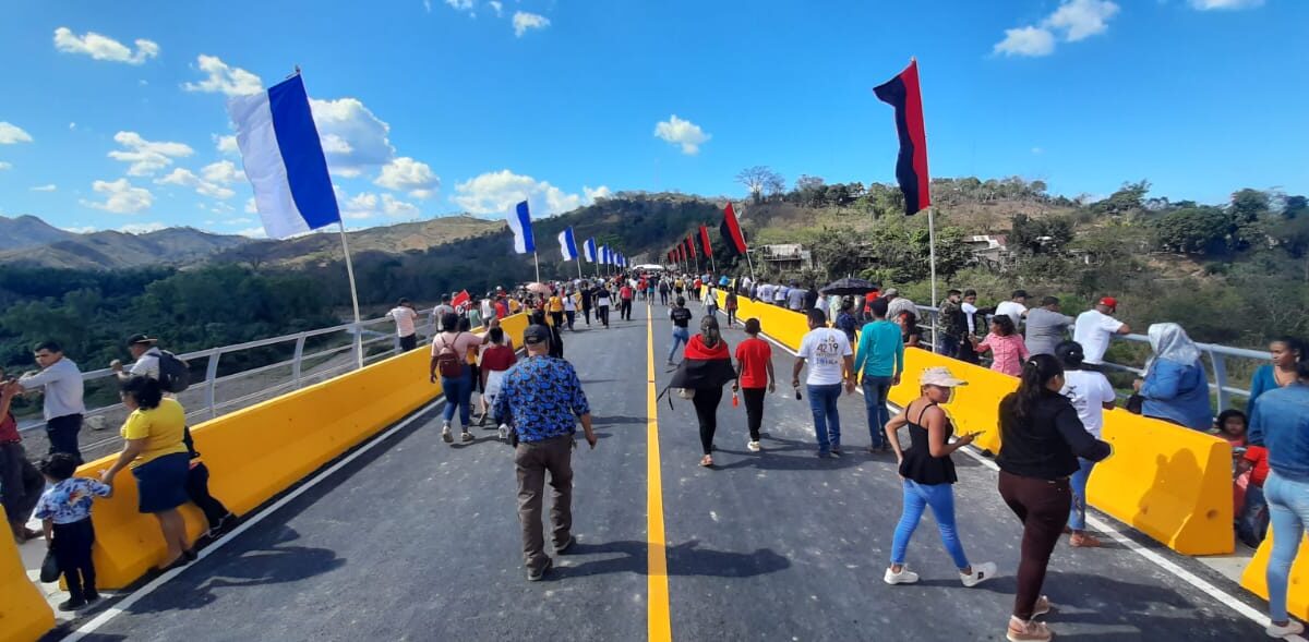 Inauguran en Wiwilí el segundo puente vehicular más grande de Nicaragua