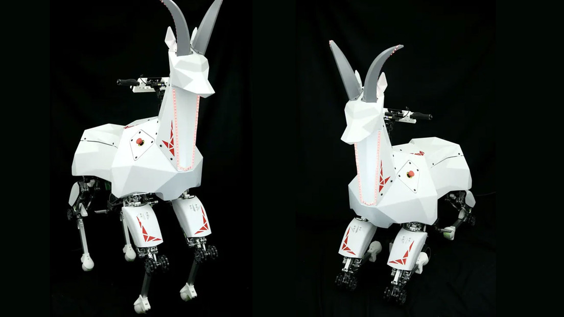 La compañía Kawasaki presenta una cabra robótica llamada Bex