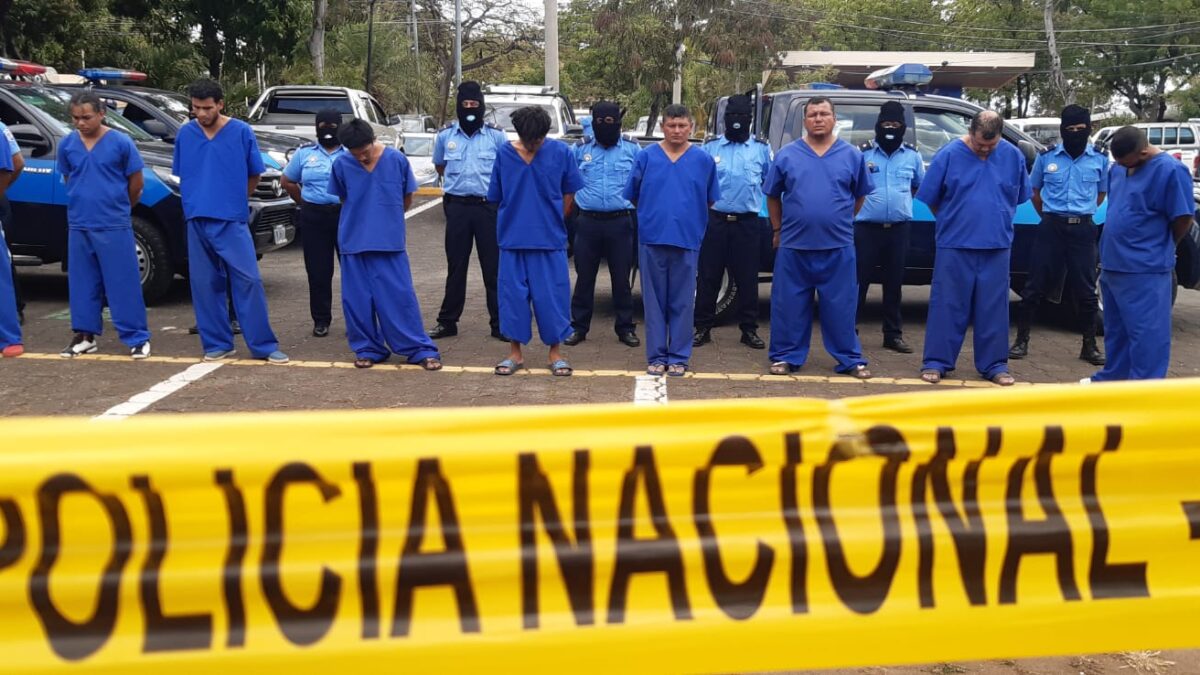 Policía Nacional arresta a 39 presuntos delincuentes en Nicaragua