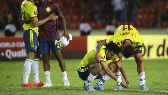 Selección de Colombia queda fuera del Mundial de Qatar 2022