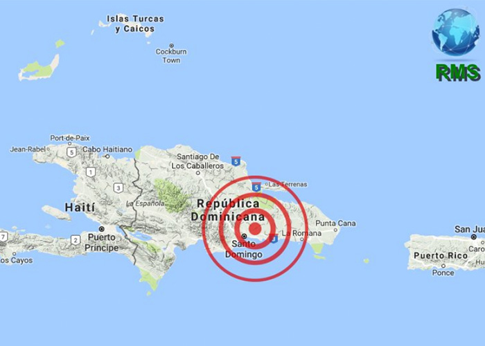 Fuerte sismo de 4,3 sacude San Pedro de Macorís, República Dominicana