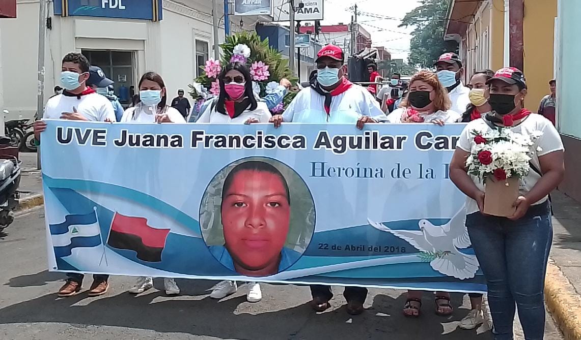 Caraceños recuerdan a la Teniente Juana Francisca Aguilar