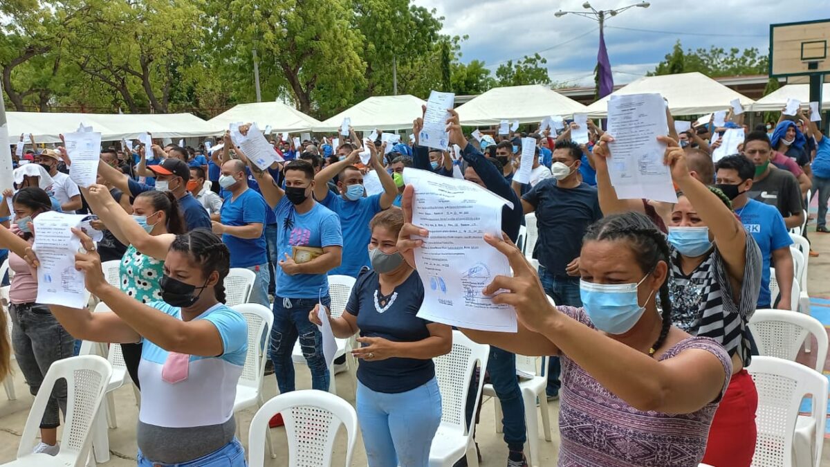 Entregan carta de libertad a más de mil reos de toda Nicaragua
