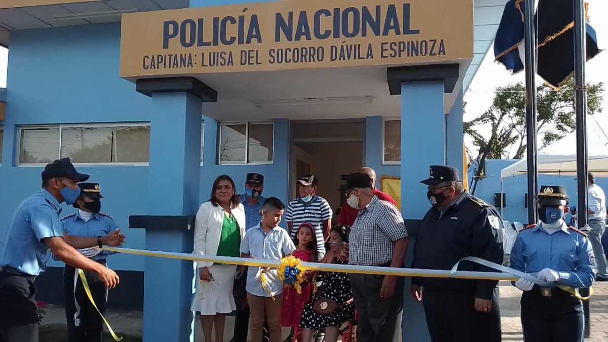 Inauguran nueva estación policial en Las Esquinas, Carazo