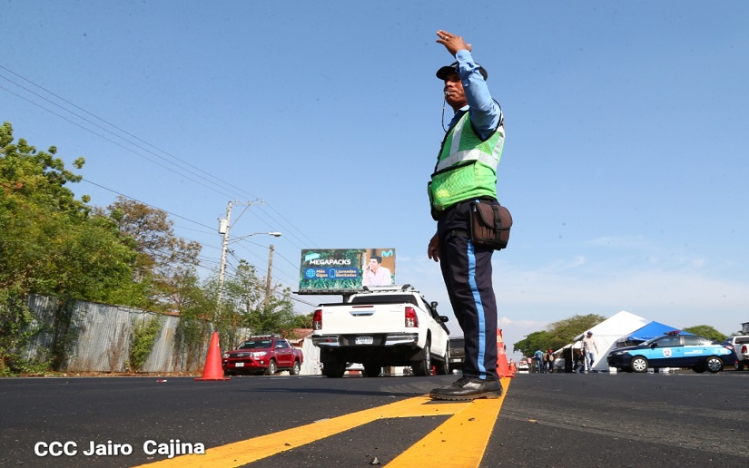 Registran menos muertes por accidentes de tránsito en Nicaragua