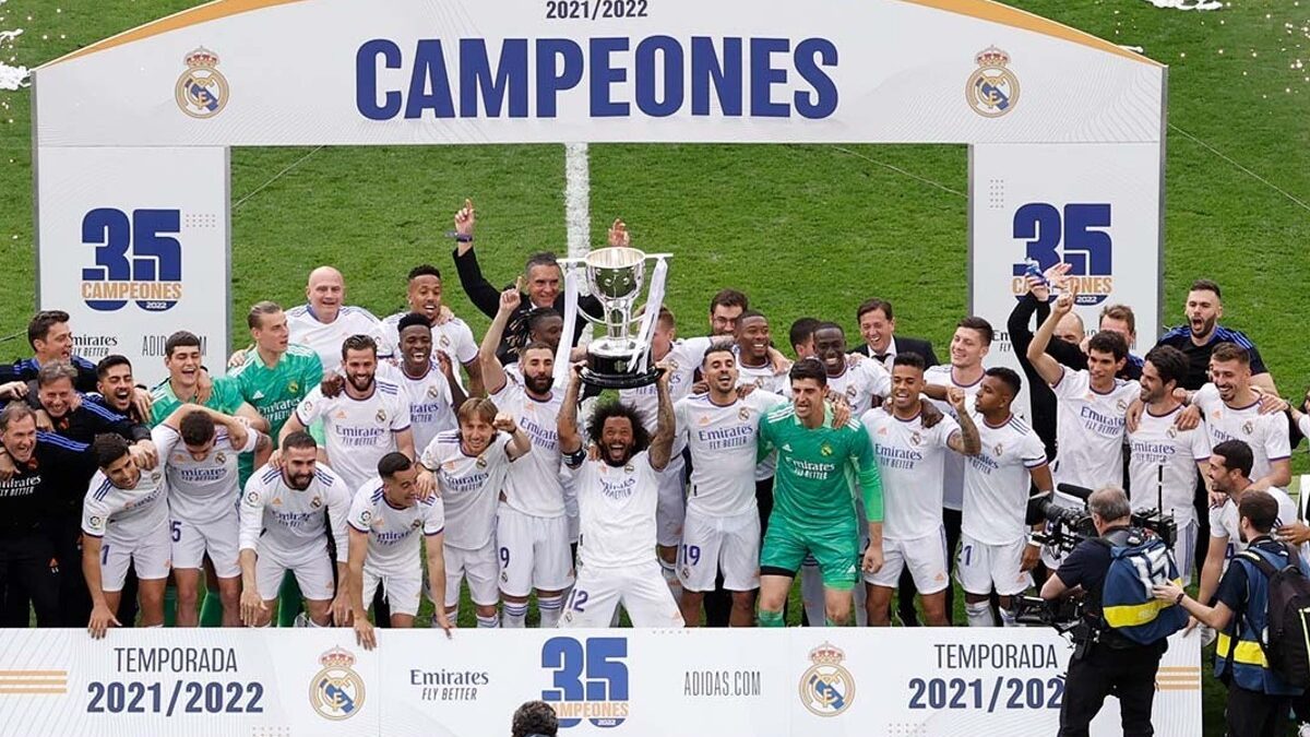 El Real Madrid se convierte en campeón de LaLiga tras ganarle al Espanyol