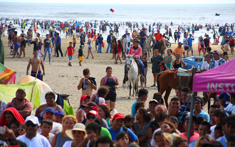 Más de un millón 200 mil veraneantes visitaron las playas de Nicaragua