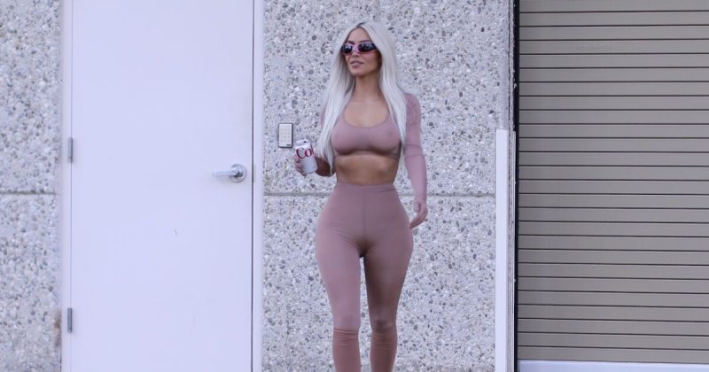 El penoso accidente de Kim Kardashian por culpa de su vestuario