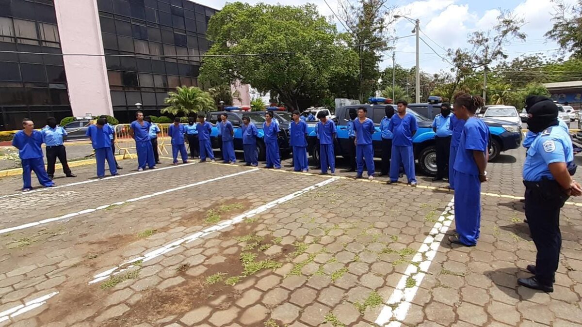 45 arrestados en la primer semana de mayo en Nicaragua