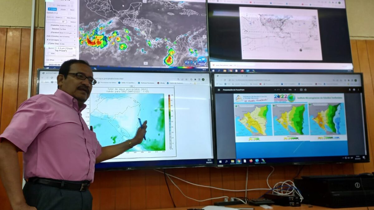 Ineter pronostica la ocurrencia de 19 tormentas tropicales