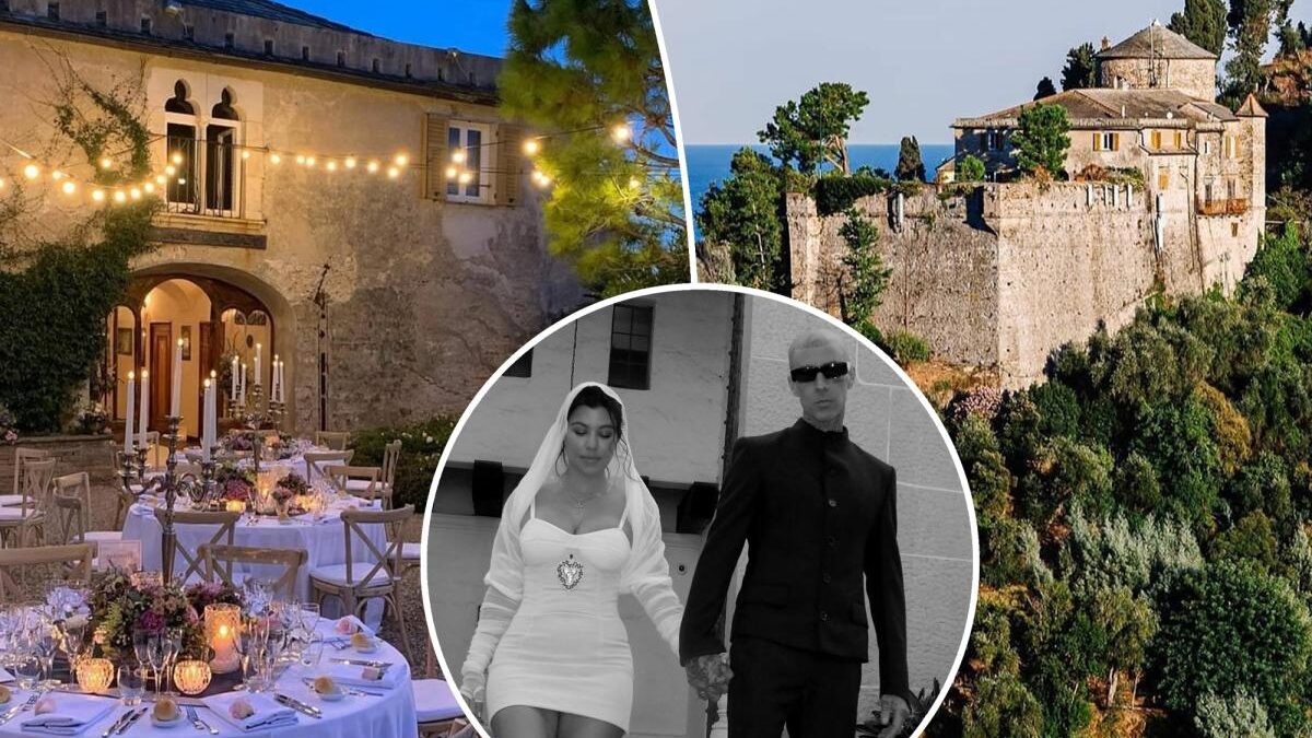 Kourtney y Travis celebrarán su tercera boda en un castillo italiano