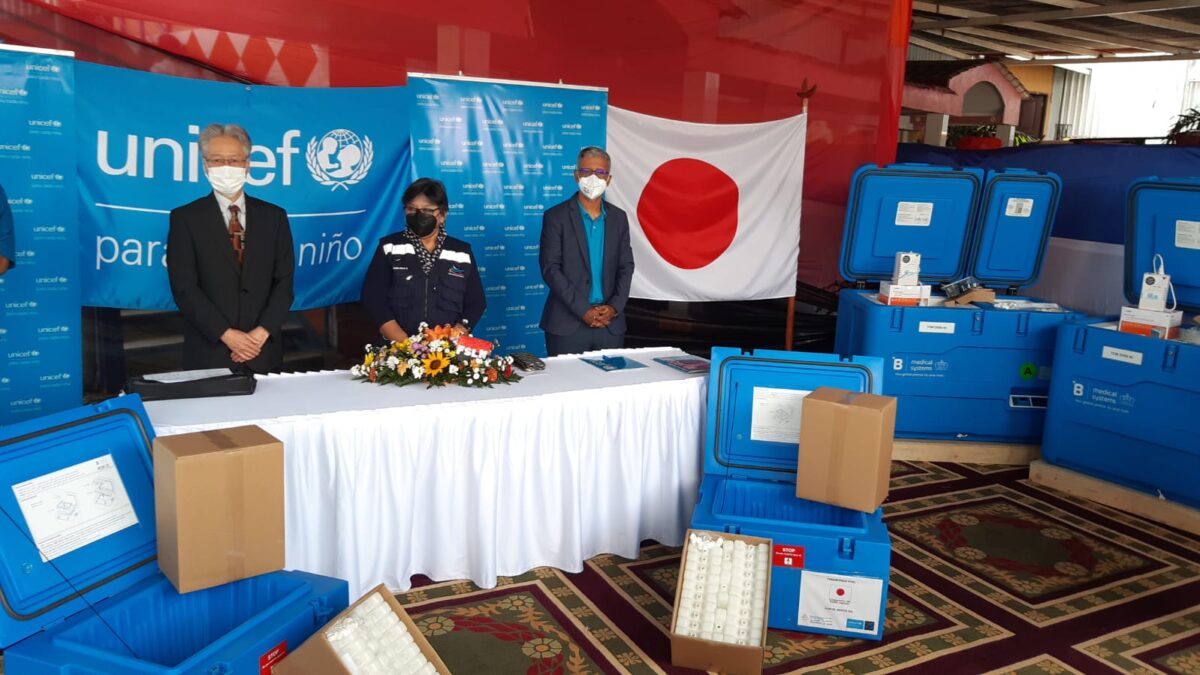 Ministerio de Salud recibe millonaria donación de Japón