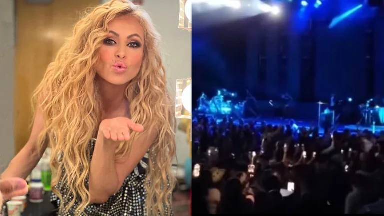 Paulina Rubio denuncia acoso sexual durante concierto en vivo