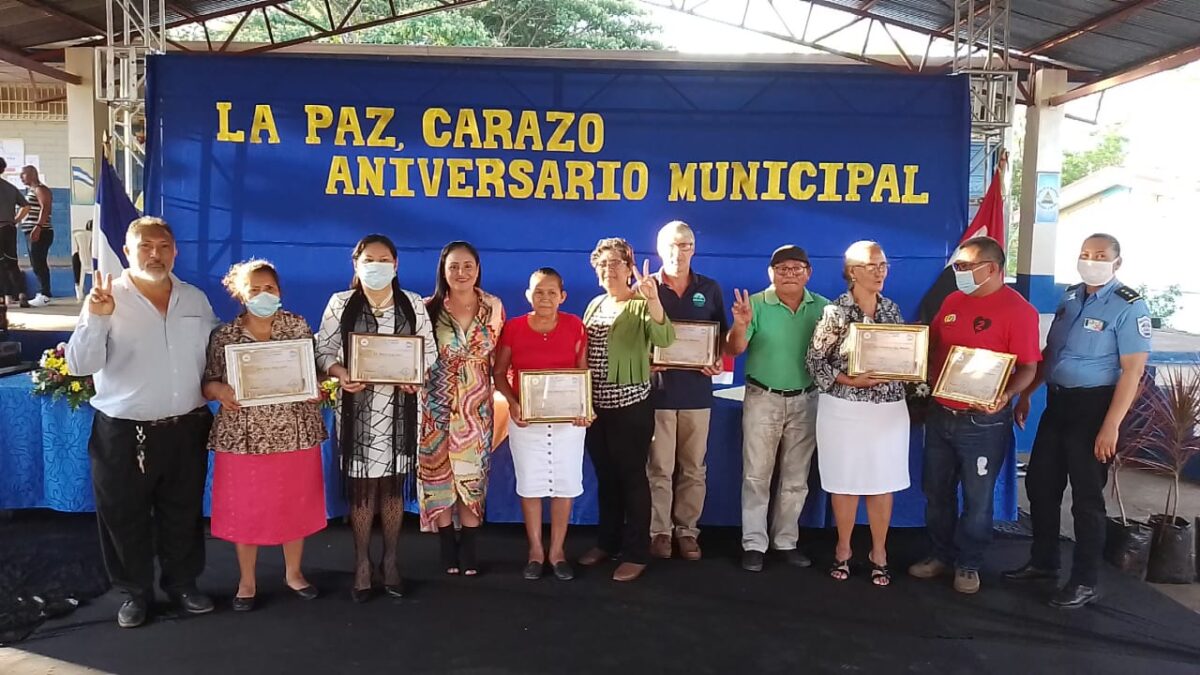 La Paz Carazo, celebra su 166 aniversario de haber sido elevado a municipio