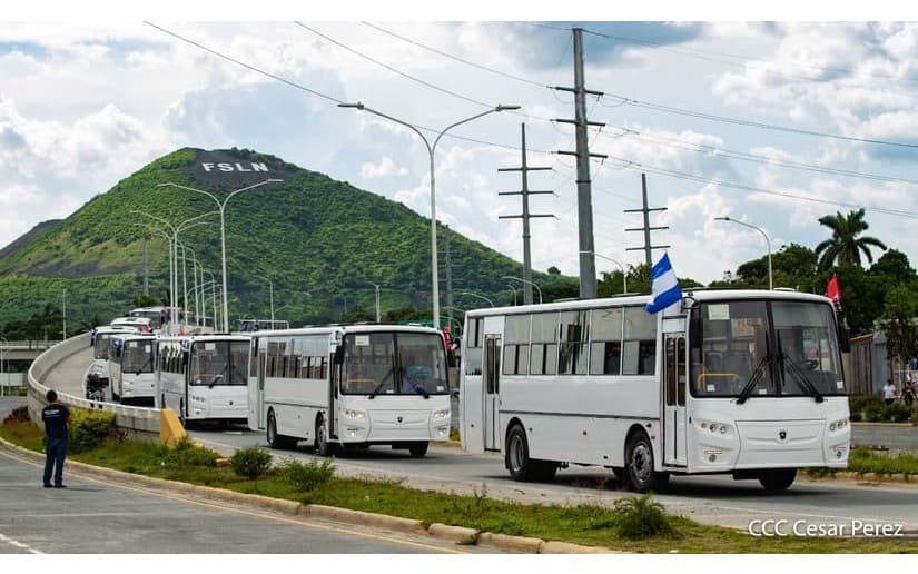 Más buses nuevos, trigo, urea y posibles inversiones Rusas en Nicaragua