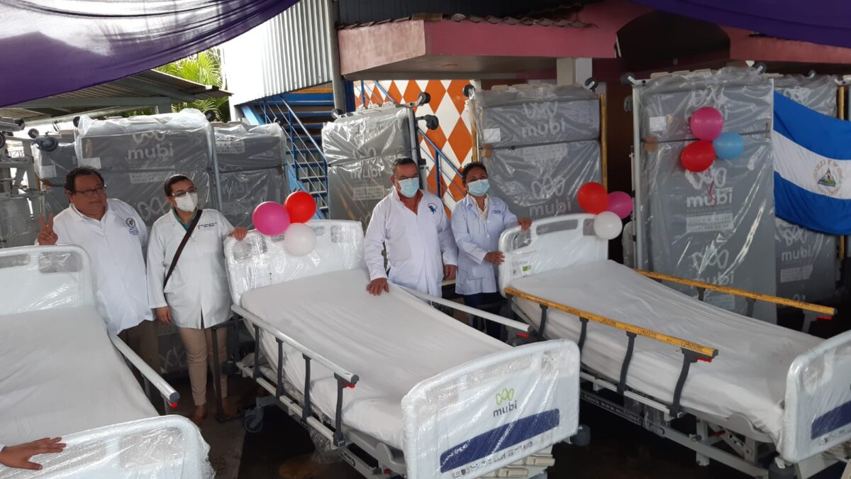 Entregan 5 mil camas nuevas a hospitales públicos de Nicaragua