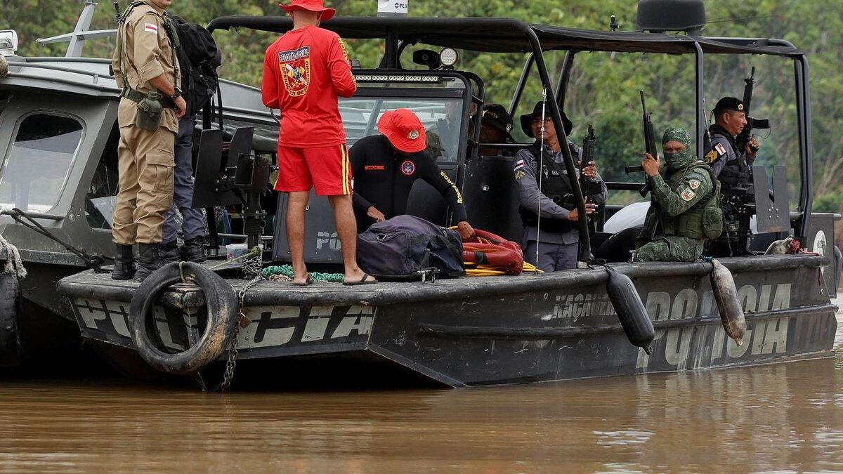 Encuentran cuerpos de dos desaparecidos en la Amazonía brasileña