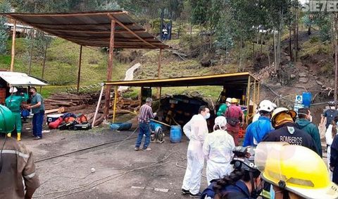 12 fallecidos deja la explosión de una mina de carbón en Colombia