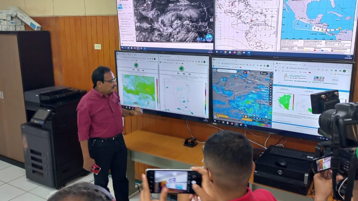Fenómeno meteorológico podría impactar entre Monkey Point y San Juan de Nicaragua
