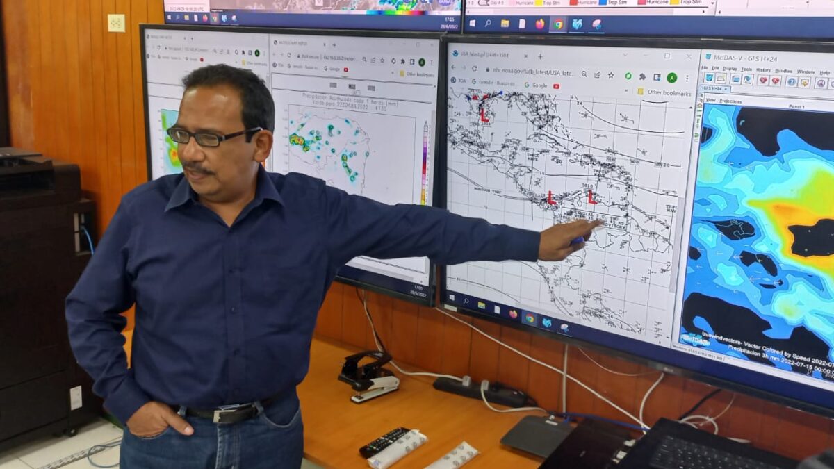 Fenómeno meteorológico podría impactar Nicaragua como tormenta tropical