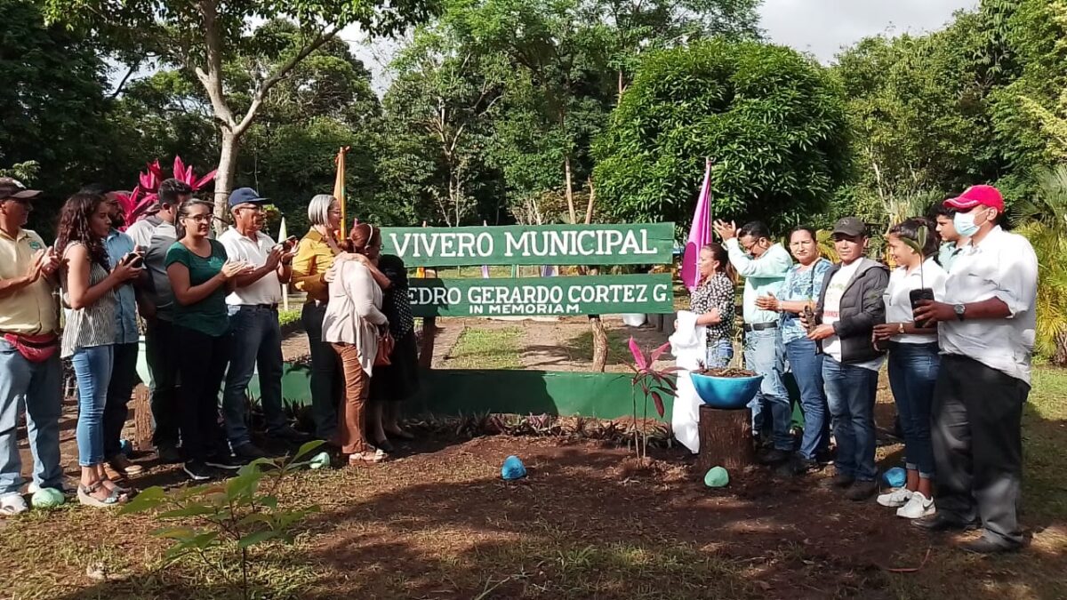 Inauguran vivero municipal «Pedro Gerardo Cortez» en Santa Teresa, Carazo