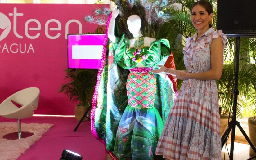 Miss Teen Nicaragua organiza competencia de trajes de fantasía
