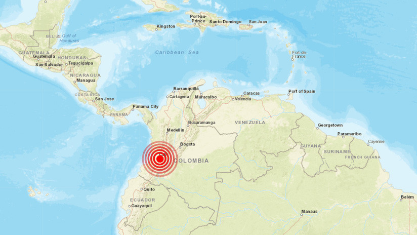 Fuerte sismo de magnitud 3,5 se registra entre Ecuador y Colombia