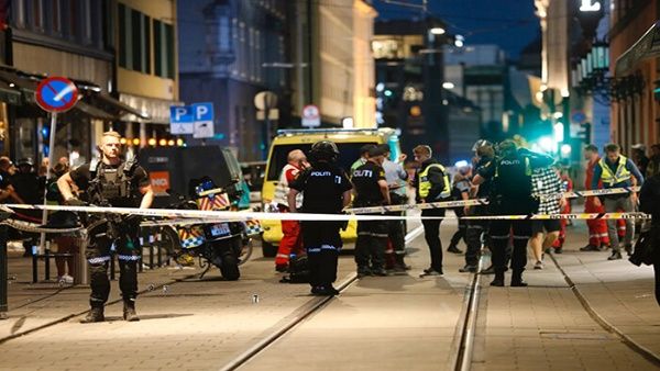 Tiroteo en Noruega deja al menos dos muertos y 14 heridos