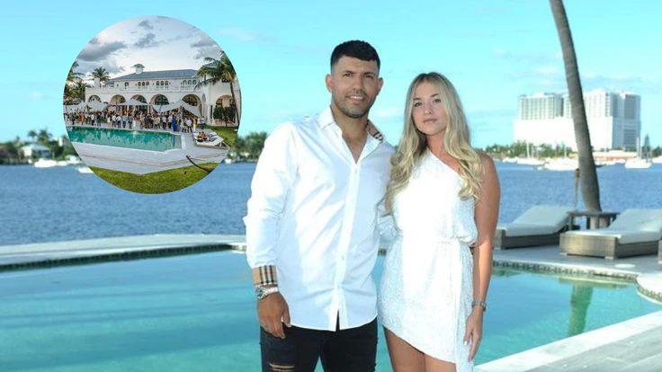 La nueva vida de Kun Agüero en Miami y su nueva mansión