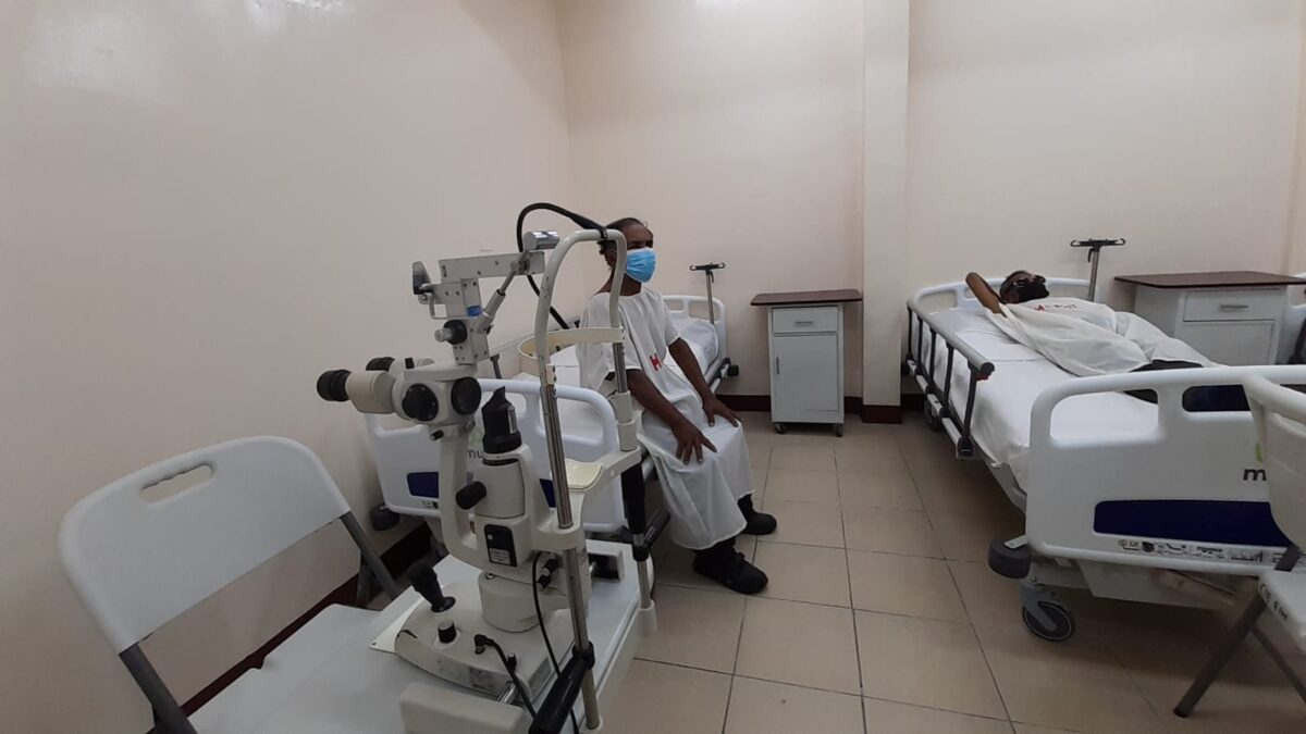 Centro Nacional de Oftalmología tiene nuevas salas de hospitalización