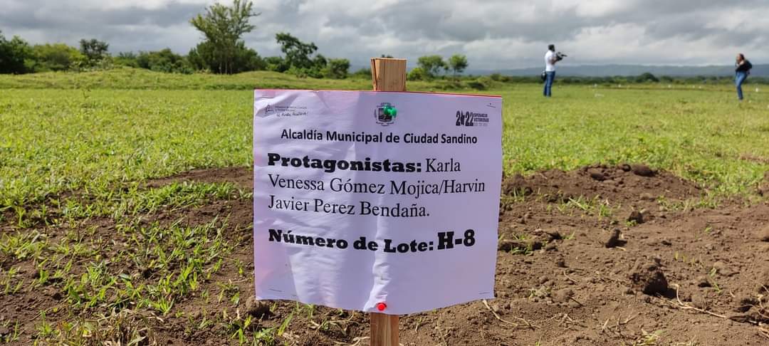 150 familias de Ciudad Sandino reciben lotes de tierra en comarca Cuajachillo