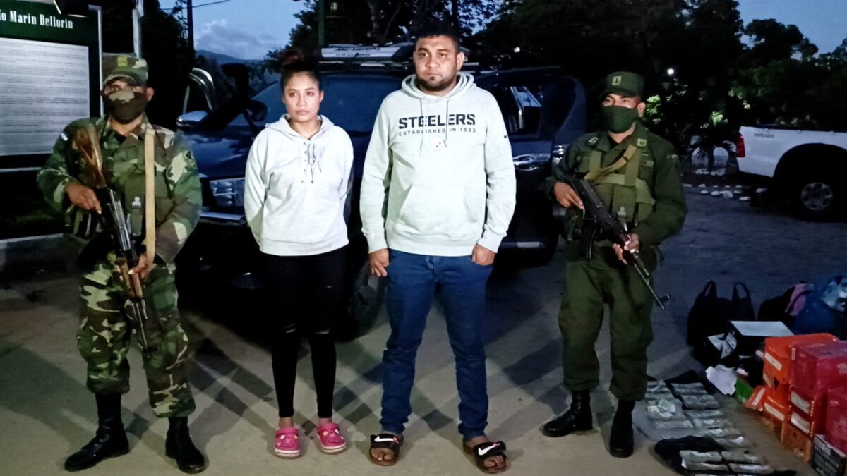 Ejército de Nicaragua ocupa 73 mil dólares ingresados de manera ilegal