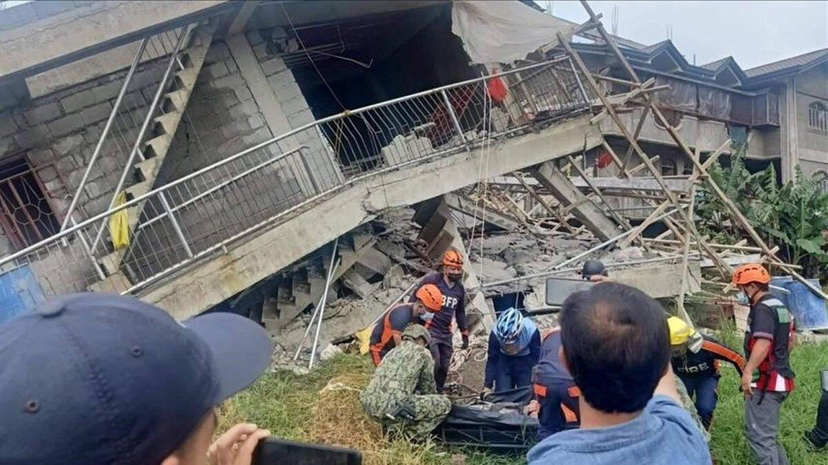 Filipinas: terremoto deja al menos 131 heridos y 4 fallecidos