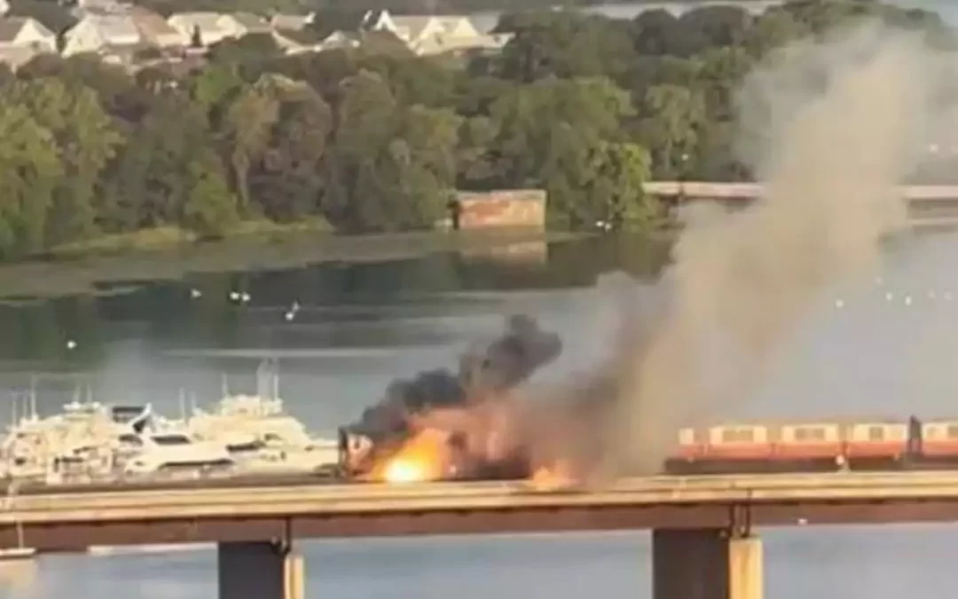 Incendio en un tren en Boston genera pánico a pasajeros