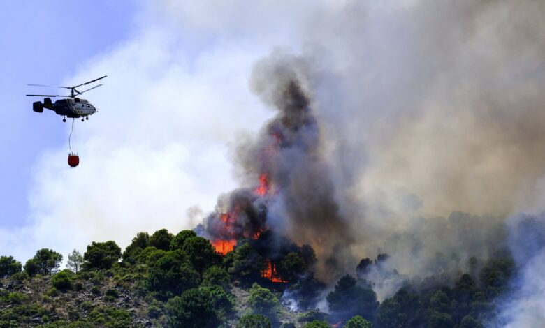 Incendios forestales y ola de calor ya cobra vidas en España