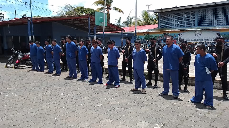 Exitoso plan policial en Carazo deja la captura de 11 delincuentes