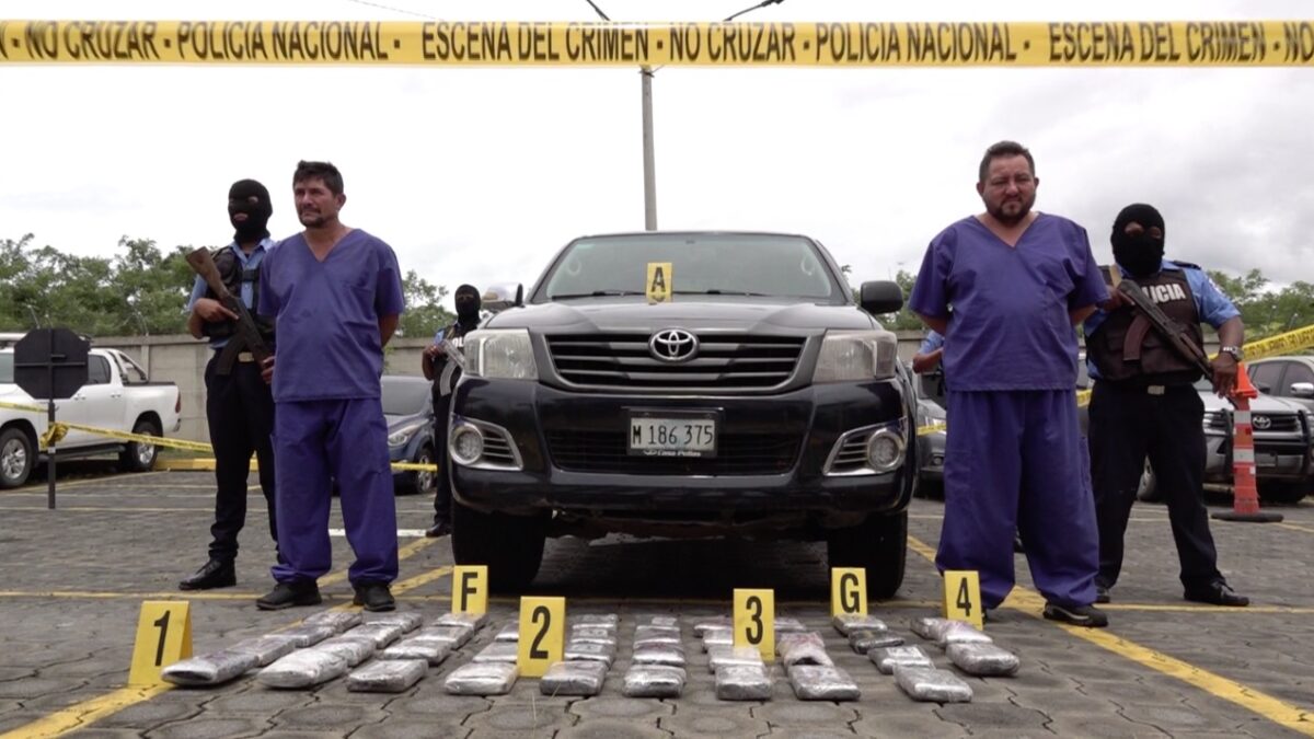 Policía Nacional incauta 42.6 kilos de cocaína en Tecolostote
