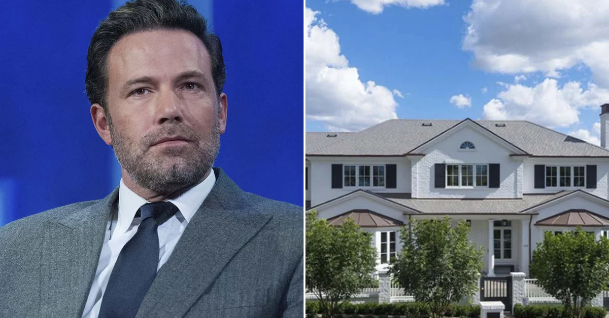 Ben Affleck pone en venta su lujosa mansión