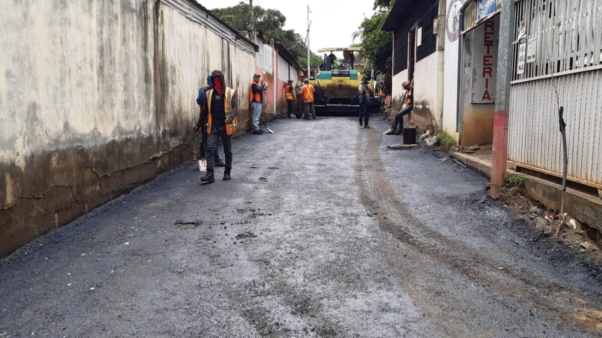 Calles nuevas crean mejores condiciones de vida en barrios de Managua