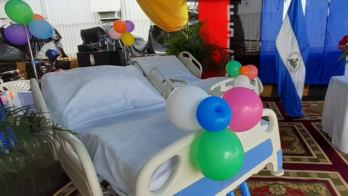 Entregan 400 camas nuevas a hospitales públicos de Nicaragua